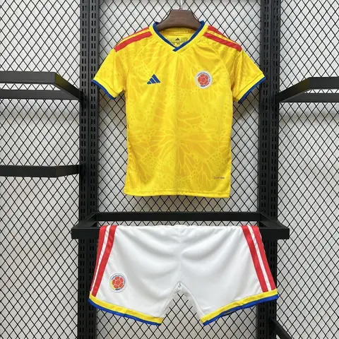 Colombia Home Shirt 2025 World Cup 2026 · Kids