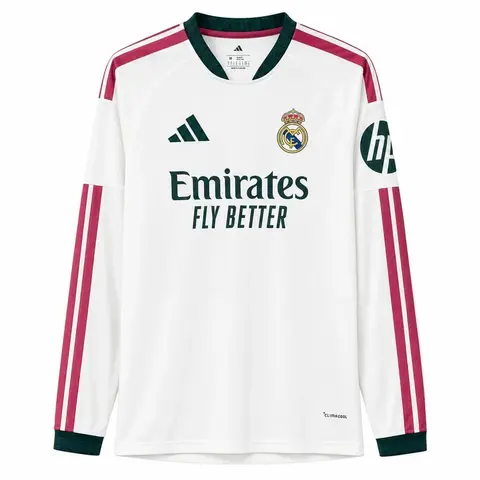 Camiseta Real Madrid Primera Equipación 26/27 Manga Larga