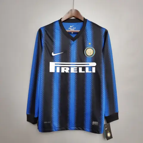 Camisa Inter II 10/11 (Retrô) · Manga Longa