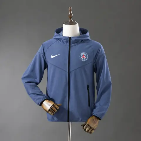 PSG Blue Hooded Jacket 26/27 Men