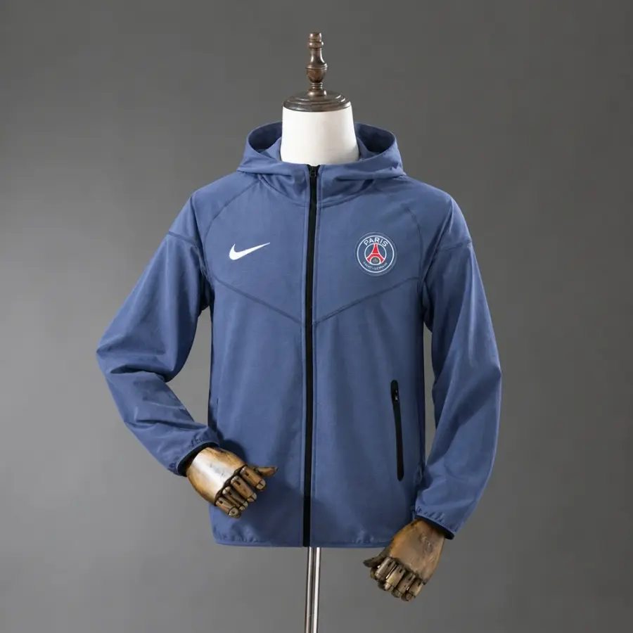 Chaqueta PSG Azul Con Capucha 26/27 Hombre