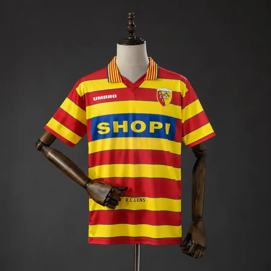 Camiseta RC Lens Primera Equipación 96/97 Retro
