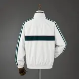 Chaqueta Real Madrid 26/27 Blanca y Verde Hombre
