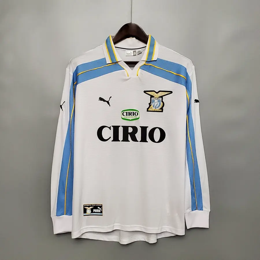 LAZIO II 00/01 HOMBRE (RETRO) MANGA LARGA - Bota de Oro Tienda