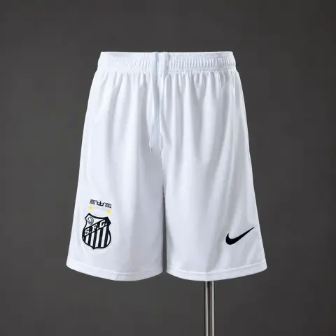 Calção Santos Primeira Equipação 11/12 Retrô Masculino