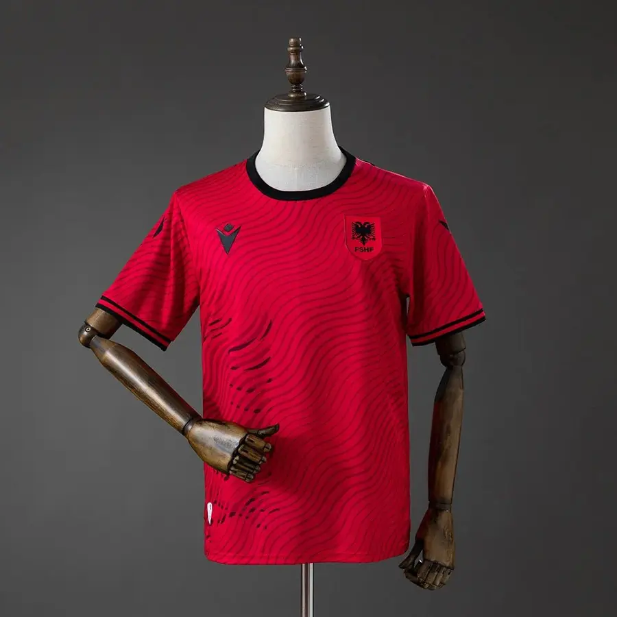 Camiseta Albania Primera Equipación 26/27 Hombre - Bota de Oro Tienda