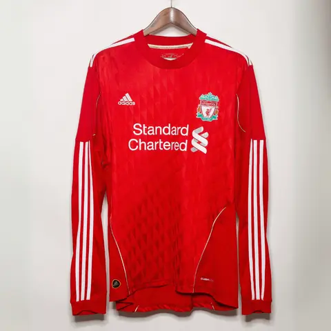 Liverpool Home Shirt (Retro) · Player Version · Long Sleeve