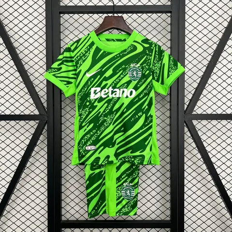 Maillot Sporting CP Extérieur 25/26 · Gardien · Enfant