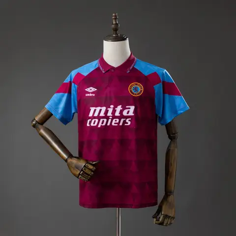 Camisa Aston Villa Primeira Equipação 1998 Retrô