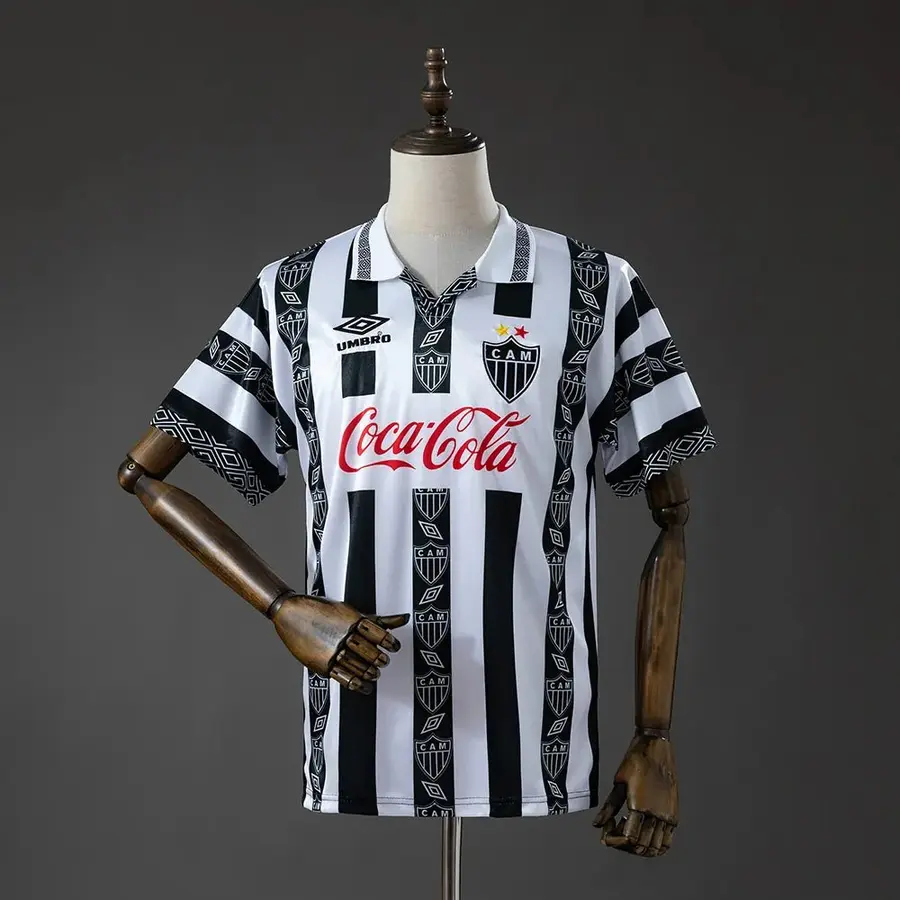 Camiseta Atlético Mineiro Primera Equipación 1995 Retro - Bota de Oro Tienda