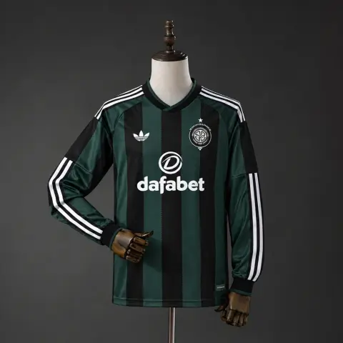 Celtic Away Long Sleeve Shirt 26/27