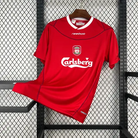 Camiseta Liverpool Primera Equipación 02/04 Retro