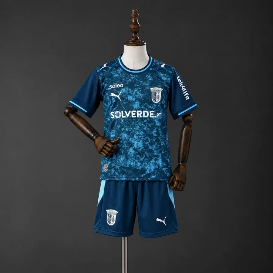 Conjunto Braga Segunda Equipación 26/27 Niños