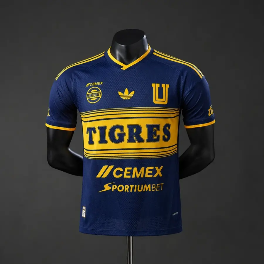 Tigres 2026/27: Das universitäre U rückt in den Fokus — Katalogfoto: Tienda Bota de Oro.