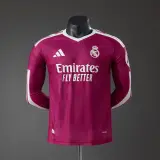 Camiseta Real Madrid Tercera Equipación 26/27 Manga Larga Versión Jugador