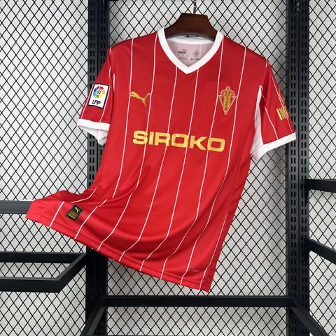 Camiseta Sporting de Gijón Primera Equipación 25/26 Hombre