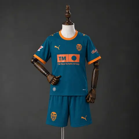 Conjunto Valencia Segunda Equipación 26/27 Niños