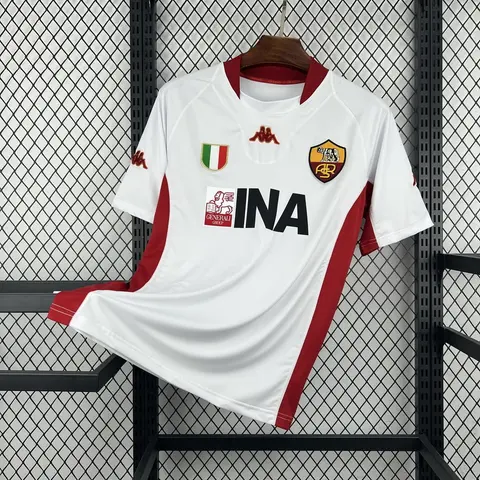 Camiseta AS Roma Segunda Equipación 01/02 Retro