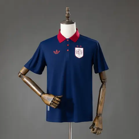 Polo Spagna 26/27 Blu Navy Uomo