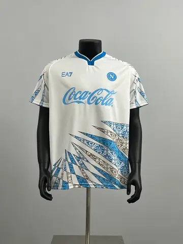 Camiseta Napoli Calentamiento Equipacion 25/26 Hombre