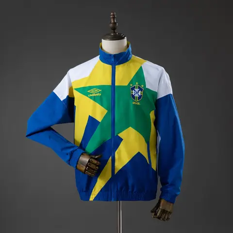 Chaqueta Brasil Cortavientos 92/94 Retro