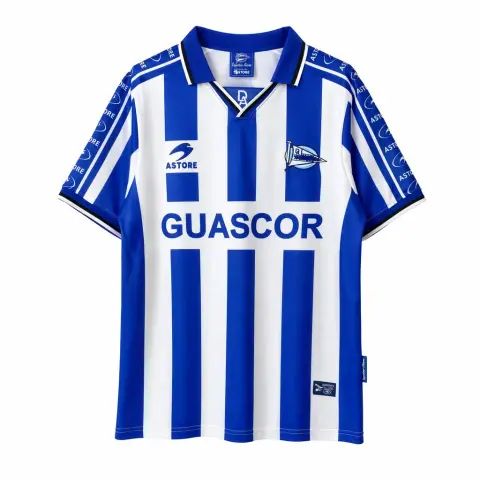 Deportivo Alaves Home Retro Shirt 1998/99