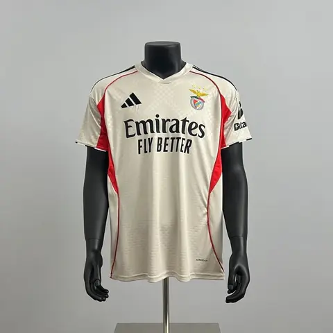 Camiseta Benfica Segunda Equipacion 25/26 Hombre