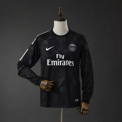 PSG 17/18 Third Long Sleeve Retro Shirt