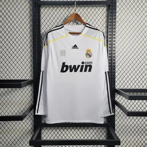 Real Madrid Home Shirt (Retro) · Player Version · Long Sleeve