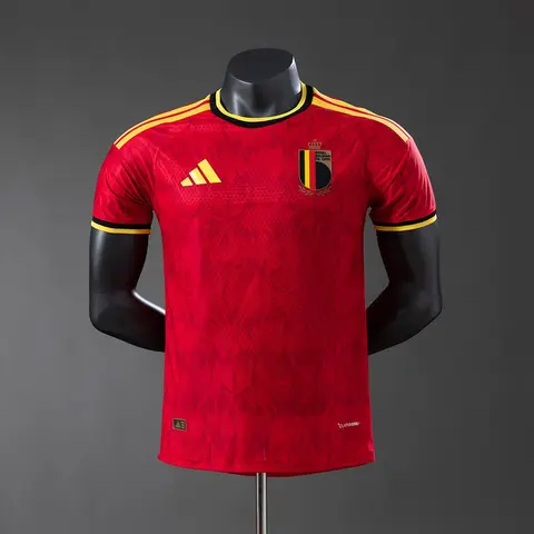 Camisa Bélgica I Copa 2026 · Versão Jogador