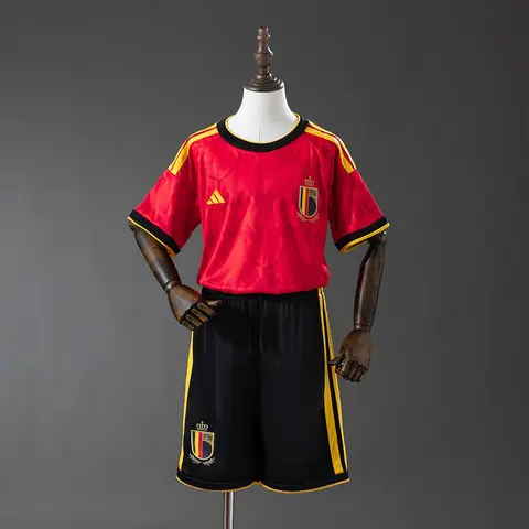 Camisa Bélgica I Copa 2026 · Infantil