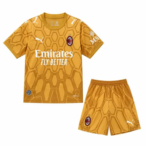 AC Milan Goalkeeper Orange Kids Kit 26/27