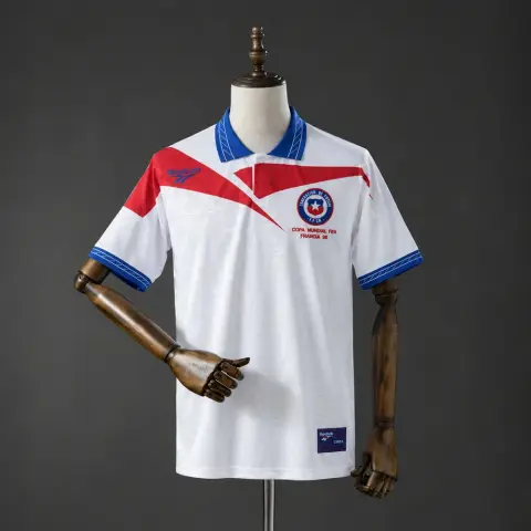 Tricou Chile Tricou de Deplasare Mondial 1998 Retro