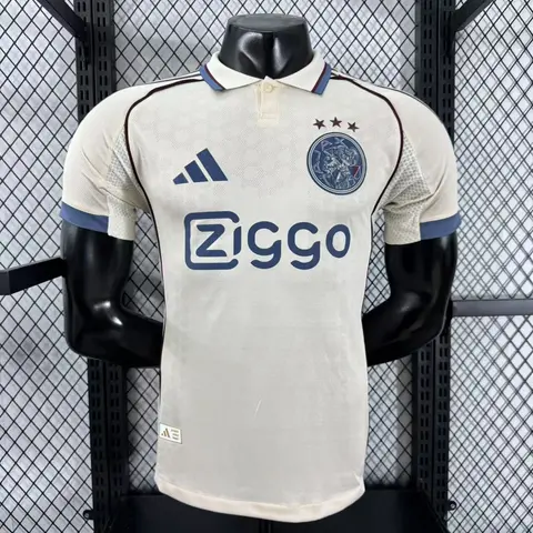 Maillot Ajax Extérieur 25/26 · Version Joueur