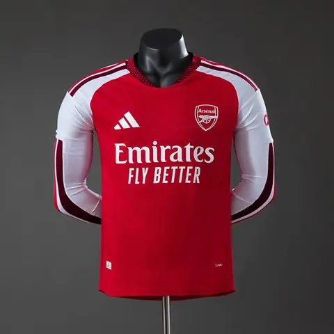 Camiseta Arsenal Primera Equipación 26/27 Manga Larga Versión Jugador