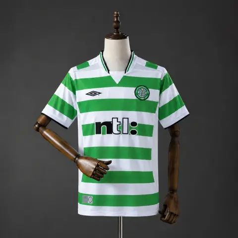 Camisa Celtic Primeira Equipação 01/03 Retrô