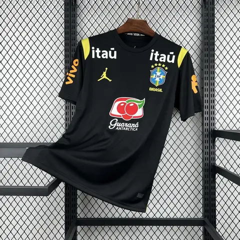Camiseta Brasil Edición Pre-Partido Mundial 2026 Hombre