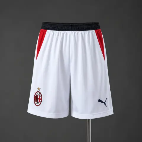 Calção AC Milan Primeira Equipação 26/27 Masculino