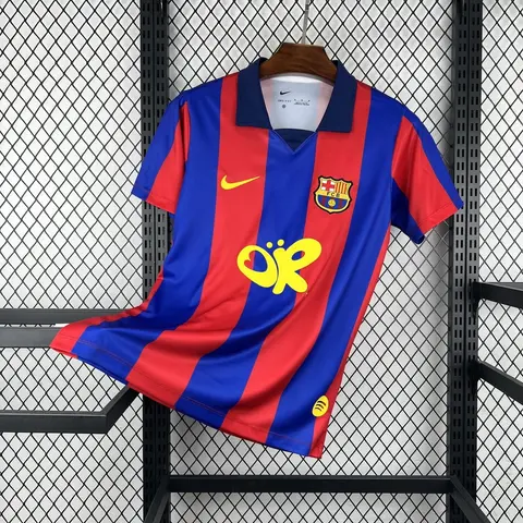 Camiseta Barcelona Equipación Especial Mariposa 03/04 Retro