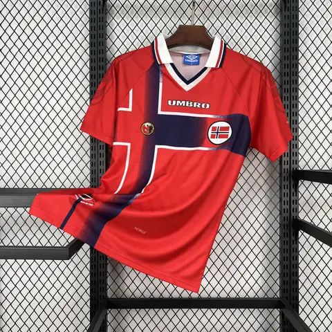 Camiseta Noruega Primera Equipación 1997 Retro