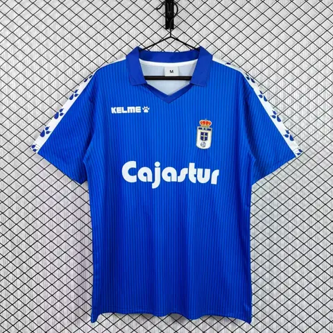 Camiseta Real Oviedo 1992/93 Primera Equipación Retro