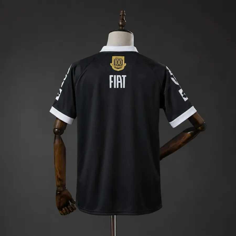 Camiseta Atlético Mineiro 2008 Centenario Negra Retro