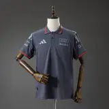 Polo Escudería Audi F1 2026 Gris Oscuro Hombre