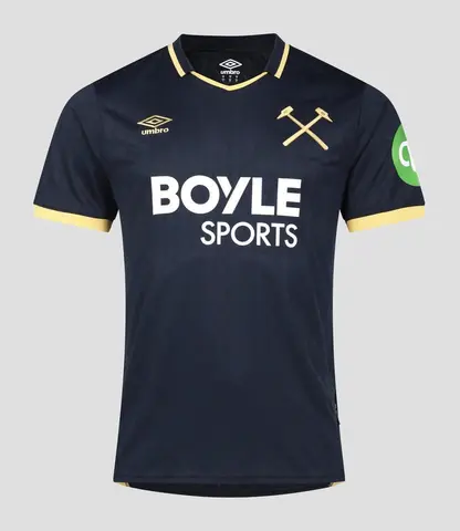 Camiseta West Ham Tercera Equipacion 25/26