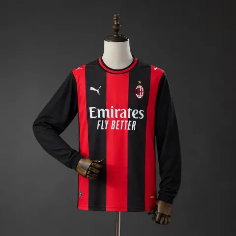 AC Milan Home Long Sleeve Shirt 26/27