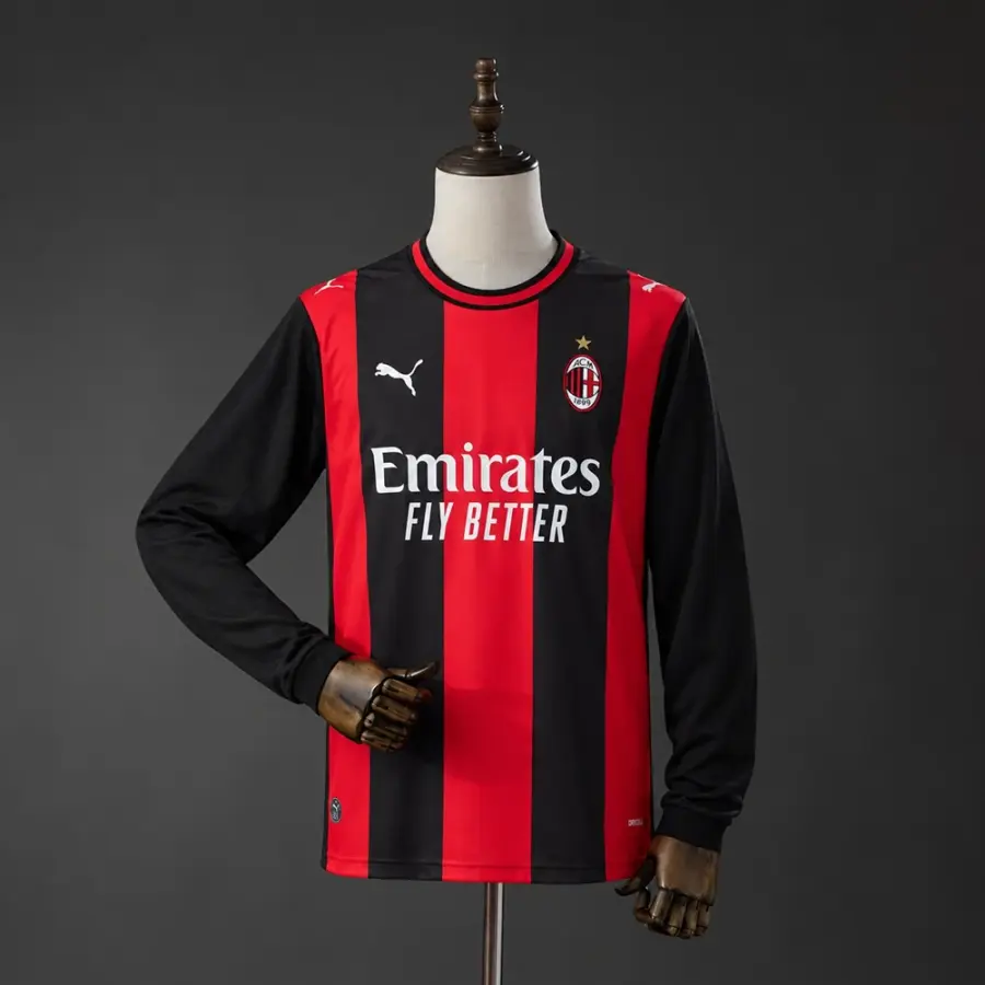 Camiseta AC Milan Primera Equipación 26/27 Manga Larga