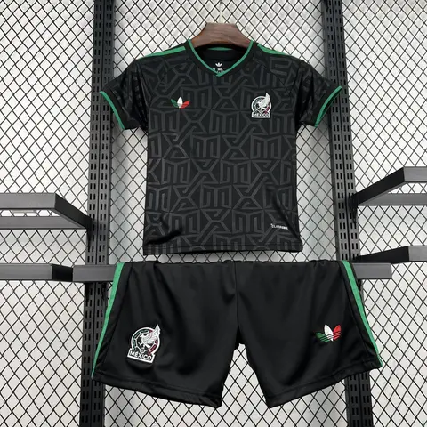Conjunto México Tercera Equipación Mundial 2026 Niños
