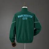 Chaqueta Manchester City 25/26 Verde Oscuro Hombre