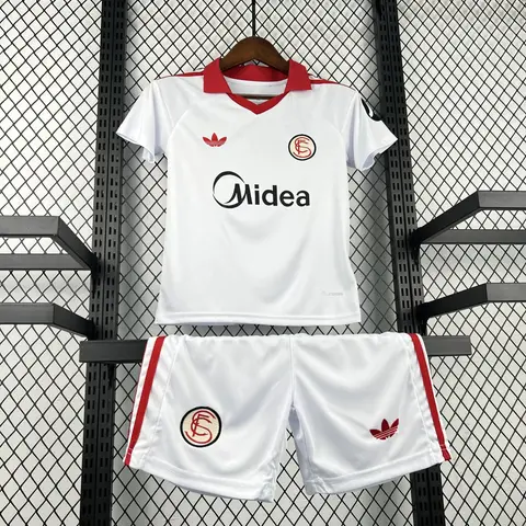 Conjunto Sevilla FC Edición Vintage 25/26 Niños