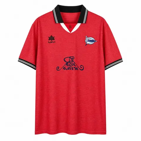 Deportivo Alaves Away Retro Shirt 2000/01